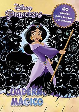 Libro Princesas Cuaderno M Gico Dibujos Para Rascar Y Colorear