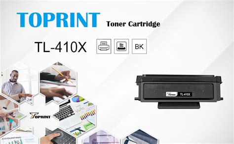 Toprint Tl 410x Tl 410 Tl 410h Compatible Toner Cartridge High Capacity 6000