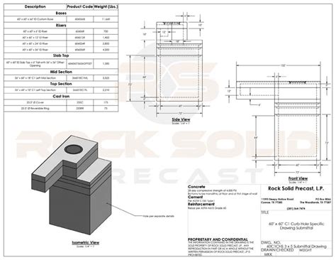 Rock Solid Precast Lp Quality Precast Products Type C1 Inlet 3 X 5