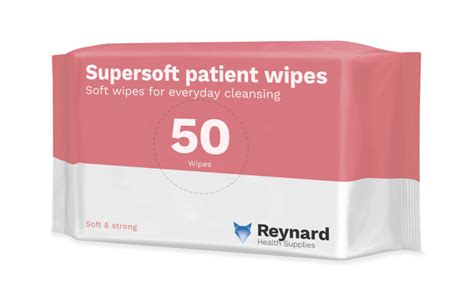 Reynard Super Soft Patient Wipes 50 Wipes Ppe Supplier