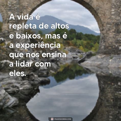 Descubra As Melhores Frases Sobre Experi Ncia De Vida Para Se Inspirar