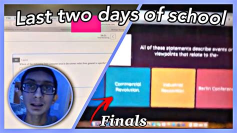 THE LAST 2 DAYS OF SCHOOL VLOG VLOG 16 JUSTKRISH YouTube