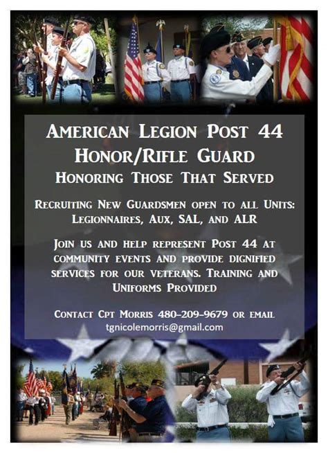 Honor Guard Page American Legion Post 44 Scottsdale Arizona