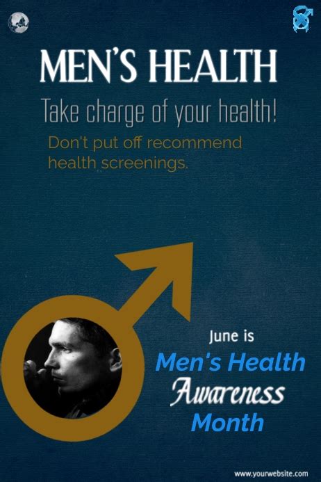 Mens Health Awareness Month Template Postermywall