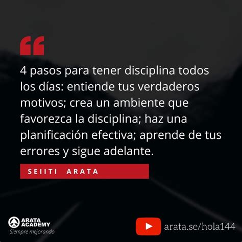 Cómo Tener Disciplina Para El Año Nuevo Arata Academy