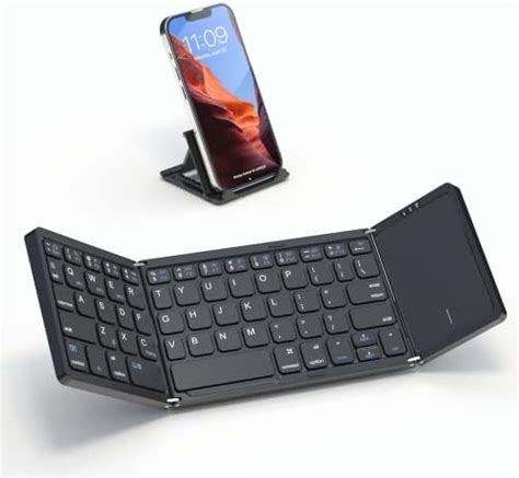 Samsers Multi Device Foldable Bluetooth Keyboard With Touchpad