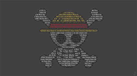 One Piece Hd Wallpaper Iconic Anime Skull Design 1920x1080