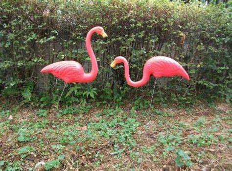 Xl Garden Flamingo Yard Ornament Kitsch By Myoldenglishvintage