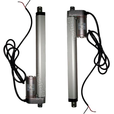 A Pair Of Mm Inches Stroke Dc Volt Mini Electric Linear Actuator