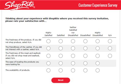 Myshopriteexperience Survey Win 500 Gift Card