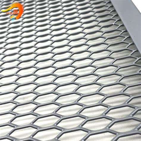 China Stretching Mesh Sheet Expanded Aluminum Mesh Ceilings Tiles