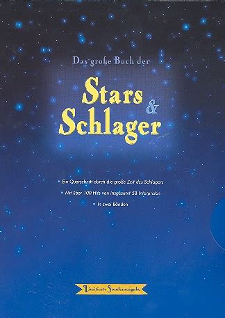 Das große Buch der Stars und Schlager Querschnitt durch große