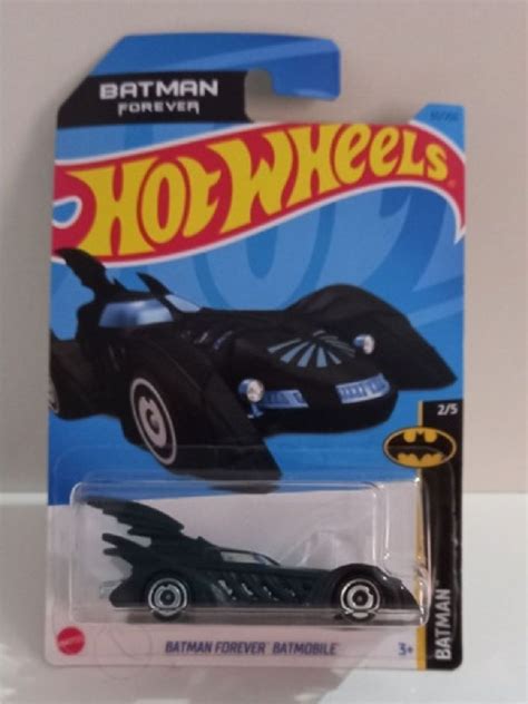 Hot Wheels Batmóvel Batman Forever Batmobile 2 5 Mattel Produto Feminino Mattel Nunca Usado