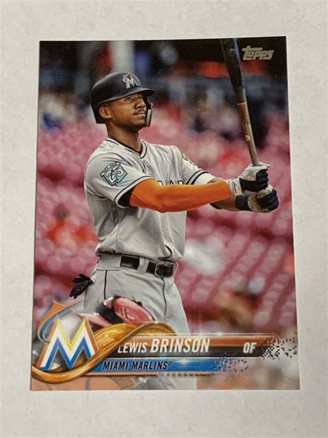 Lewis Brinson Mlb Topps Update