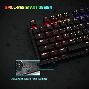 Amazon In Buy Offbeat Slayer Rgb Backlit Mechanical Feel Like Wired