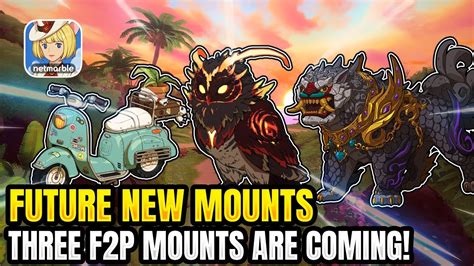 Future New Mounts THREE F2P Mounts How To Get Them Ni No Kuni