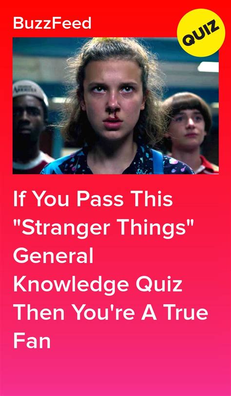 How Much Random Stranger Things Knowledge Do You Have Stranger