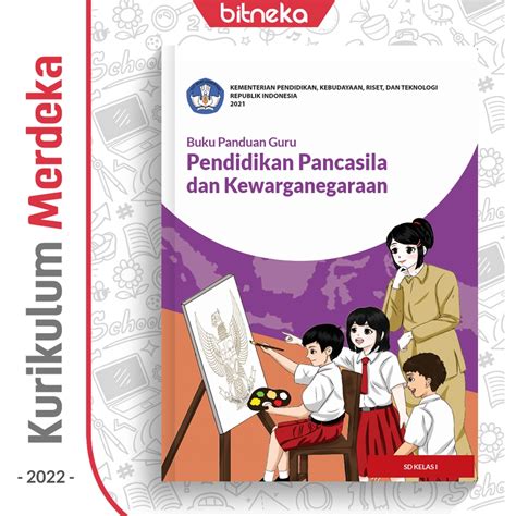 Jual Buku Panduan Guru Ppkn Untuk Sd Kelas 1 Kurikulum Merdeka Kurmer