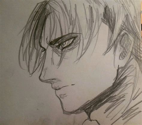 Levi Ackerman | Sketch by Janey-Jo on DeviantArt