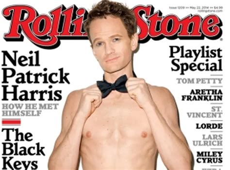 Neil Patrick Harris Nu En Couverture De Rolling Stone Public