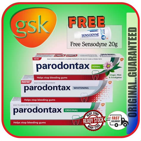 Parodontax Toothpaste For Bleeding Gum And Sensitive Tooth 90g 牙膏 牙龈出血