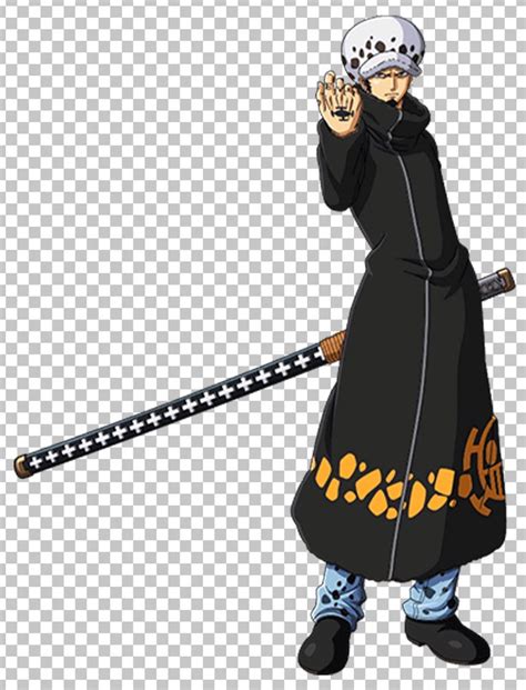 Trafalgar Law Holding Kikoku PNG Image in 2023 | Trafalgar law ...