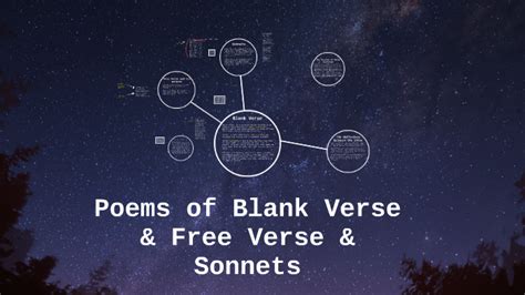 Poems of Blank Verse & Free Verse & Sonnets by maria tom on Prezi