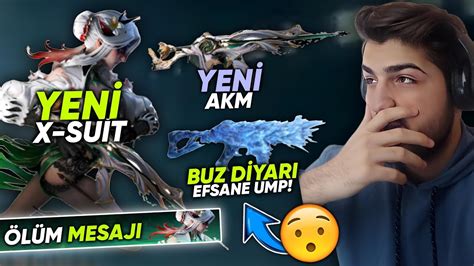 BUZ DİYARI UMP GELDİ YENİ X SUİT YENİ AKM BPUBG MOBİLE YouTube