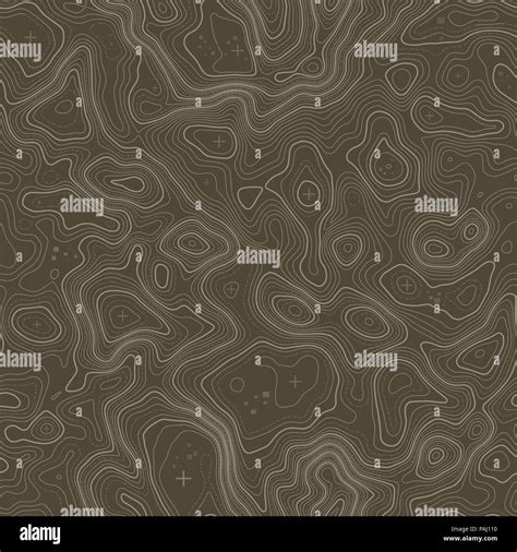 Seamless Topographic Map Contour Background Topo Map With Elevation