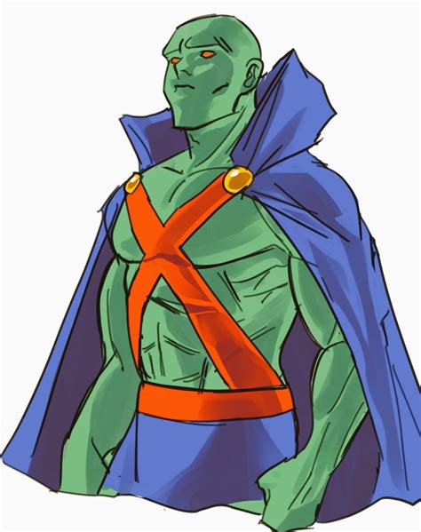 Martian manhunter fanart by ZzzsSeeping on DeviantArt