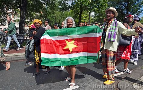 Surinaamse Vlag Holland In Pixels