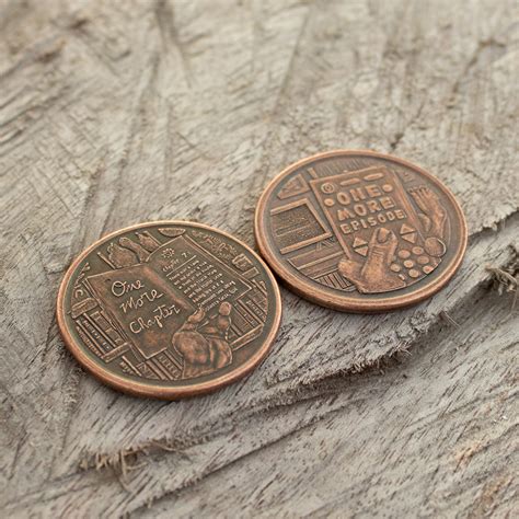 Go To Bed Decision Coin Bundle // Set of 2 Coins // One More Episode