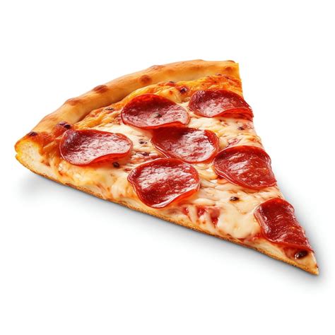 Premium Photo | A slice of pepperoni pizza