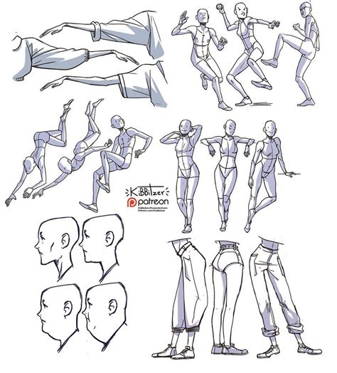 Character Reference Sheet Poses