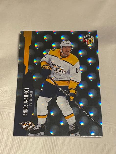 Tanner Jeannot 2021 22 Upper Deck Extended Series HoloGrFX Rookies HG