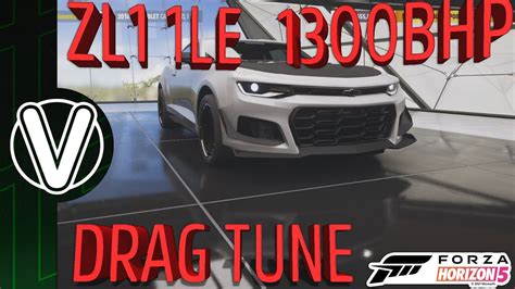 Forza Horizon 5 CAMERO ZL1 1LE Drag Build And Tune SLEEPER Forza