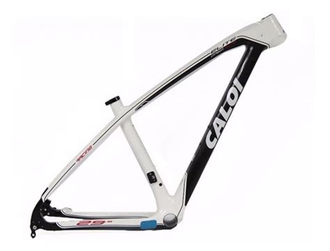 Quadro Caloi Elite Carbon Racing 29 Tm17 Preto Branco Mercado Livre