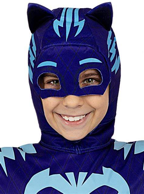 Costume Di Gattoboy Pj Masks Deluxe Per Bambini Funidelia