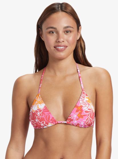 Sea Spray Top De Bikini Tiki Tri Para Mujer Roxy