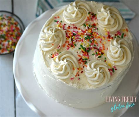 Easy Gluten Free Dairy Free Birthday Cake Recipe