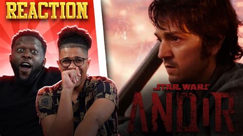 Andor Official Trailer Reaction Youtube