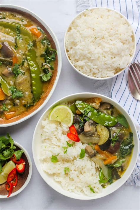 Thai Green Curry With Vegetables Ministry Of Curry