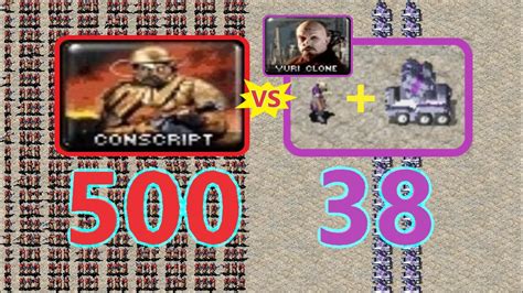 Conscripts Vs Yuri IFV Same Cost Red Alert 2 YouTube