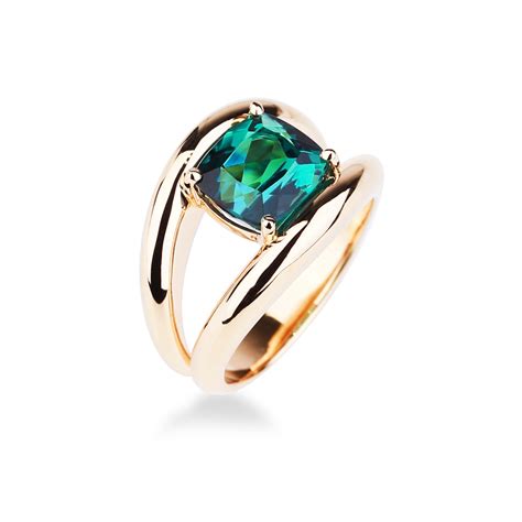 Boccadilupo Tourmaline Vert Bleu Compagnie Des Gemmes