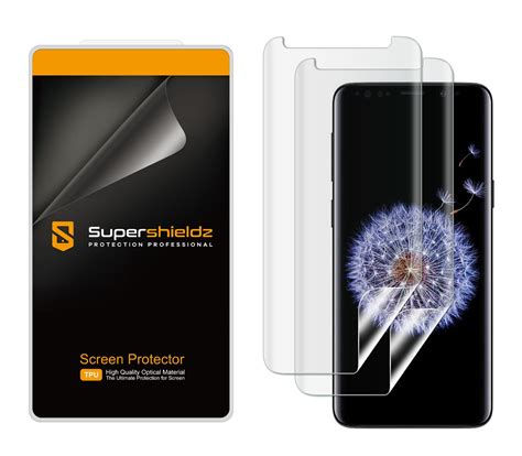 Supershieldz [2 Pack] Samsung Galaxy S9 Screen Protector Full Coverage