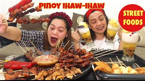 Best Street Food Mukbang Filipino Street Foods Eating Show With Kikay