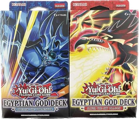 Deck Dioses Egipcios Jugable Obelisk Y Slifer Ing Esp Yugioh Meses