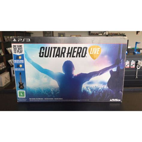 Jogo Guitar Hero Live Completo Na Caixa Original Usado Escorrega O Preço