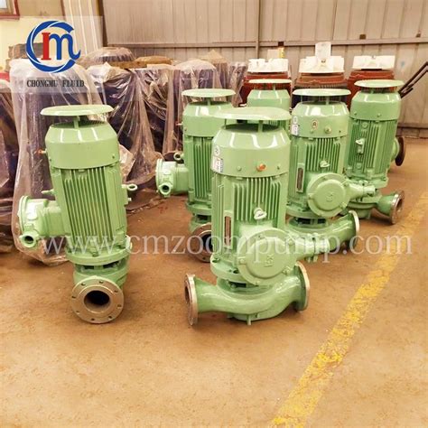 Vertical Closed Coupled Inline Centrifugal Pump Isg China Vertical