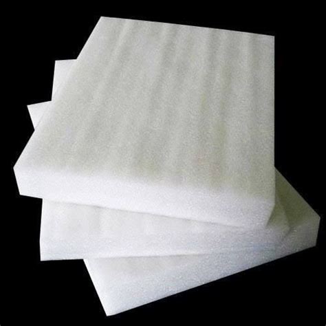 Rectangle 1 Meter Long White Color Plain Epe Foam Sheet For Mattress